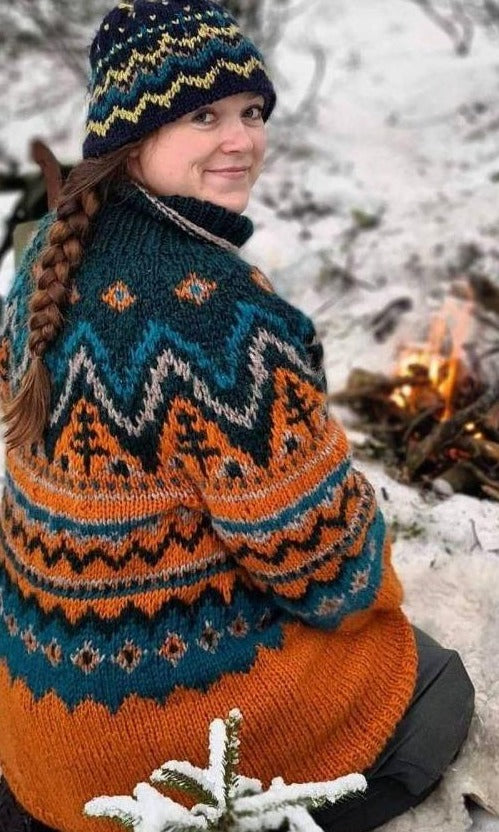 Mountain Forest - Knitting Pattern
